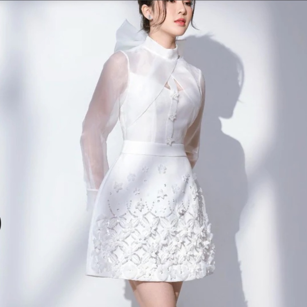 White dress